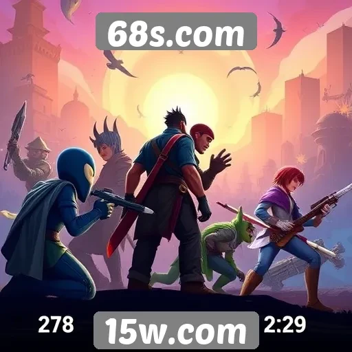 Análise da evolução dos jogos no site 68s