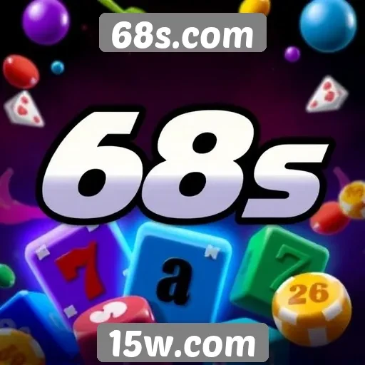 Variedade de jogos disponíveis no 68s.com